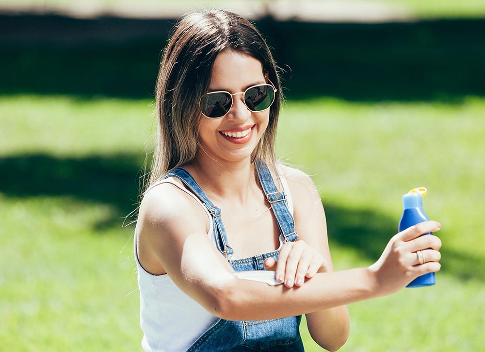 Sunglasses and sunscreen outlet