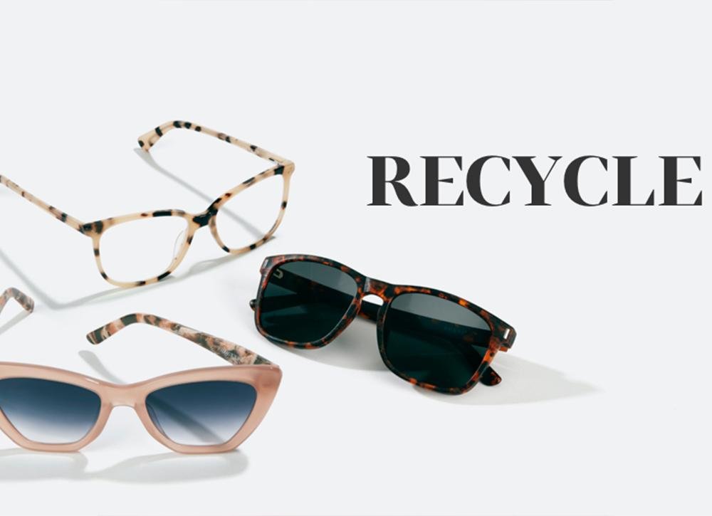 Can eyeglasses be recycled?