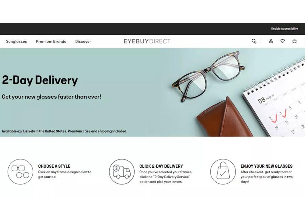 Can you get your new eyeglasses in a day online?