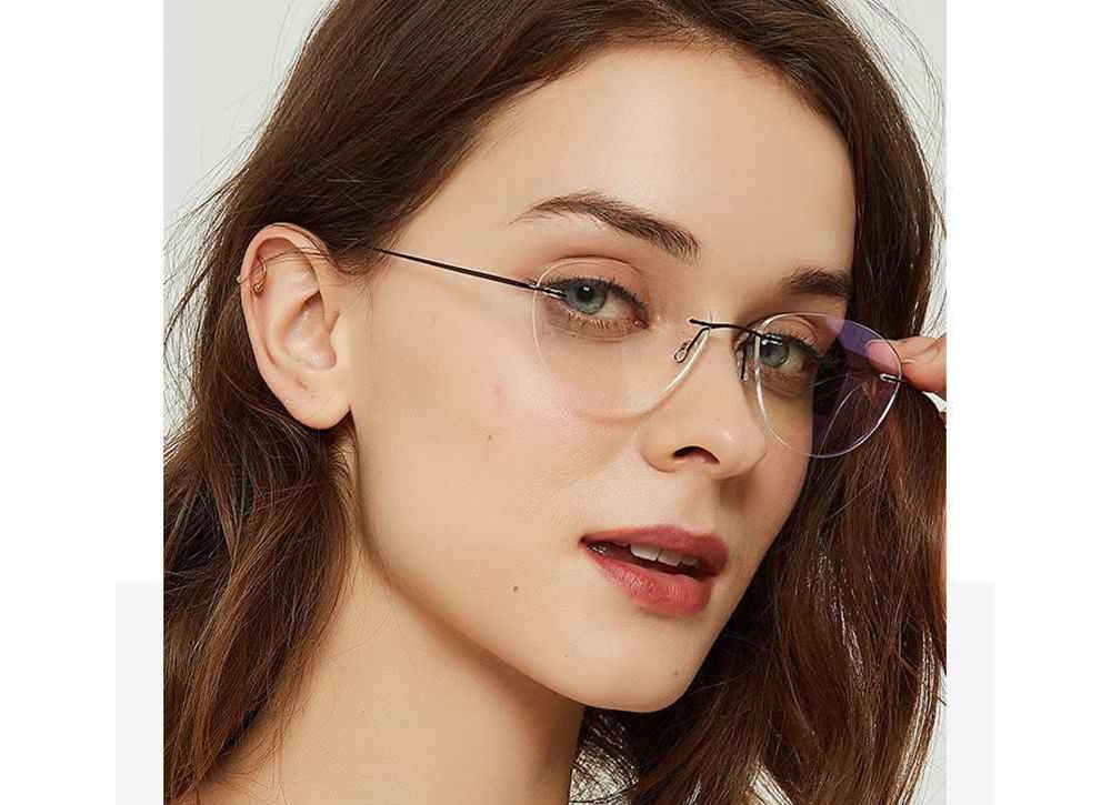 Can you buy a pair of rimless glasses with a high prescription
