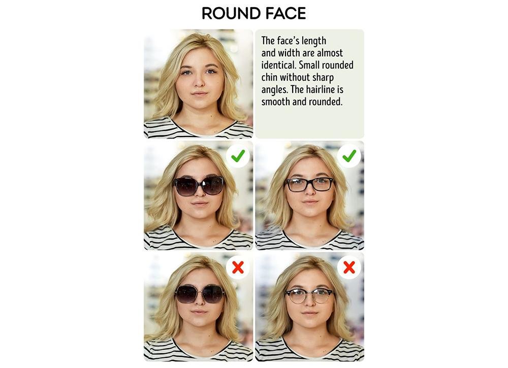 How to choose eyeglasses frames for different face shapes KoalaEye O