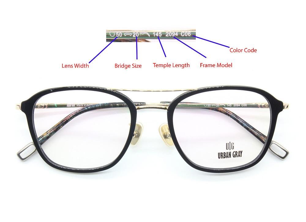 What Do Glasses Sizes Mean - KOALAEYE OPTICAL