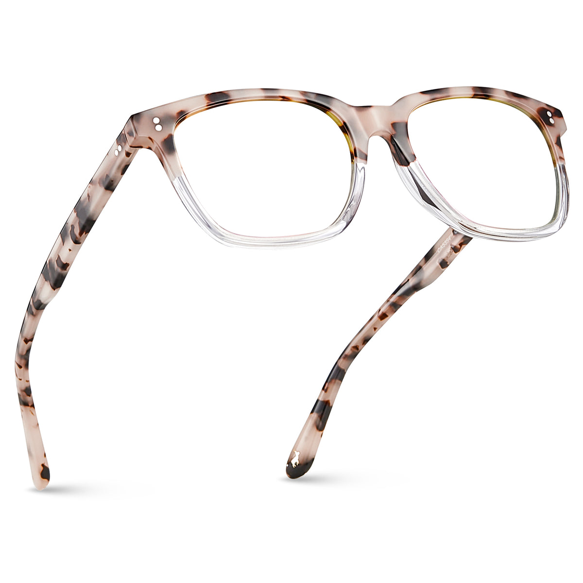 Carfia Kenosha-FC13 Tortoise Acetate Eyeglasses, Detail View