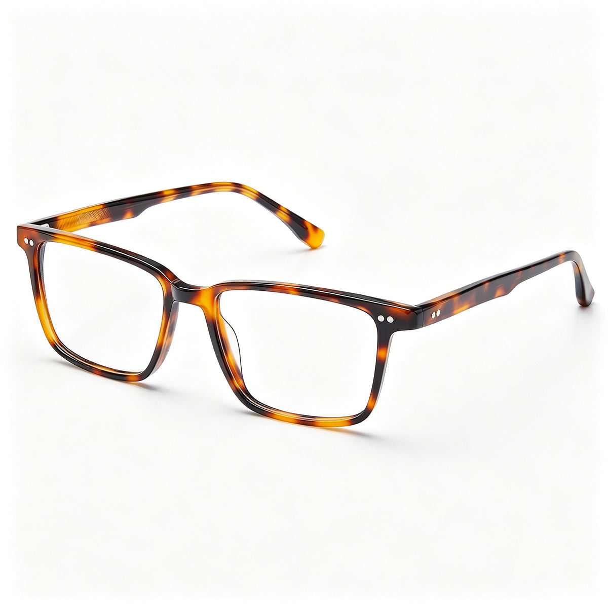 Timeless Tortoiseshell CARFIA Martia Square Eyeglassesangle