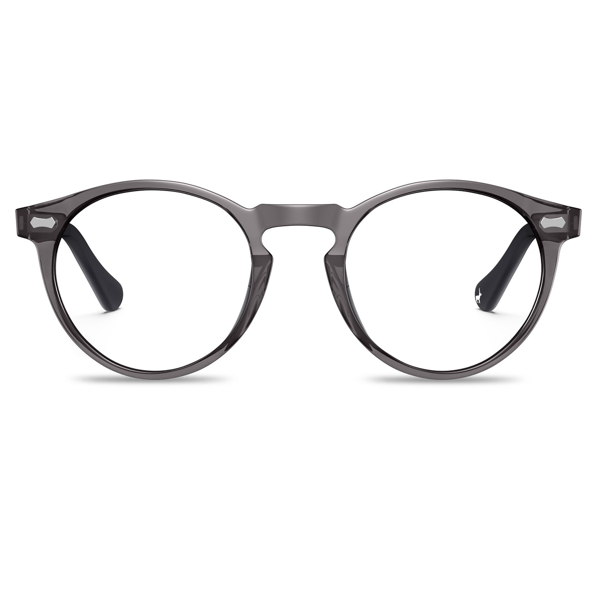 carfia-clear-gray-roun-glasses-front