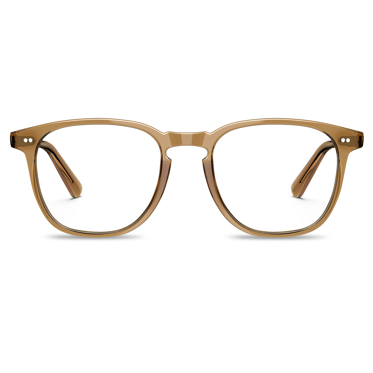 carfia-downey-ca5285-transparent-gold-eyeglasses-front