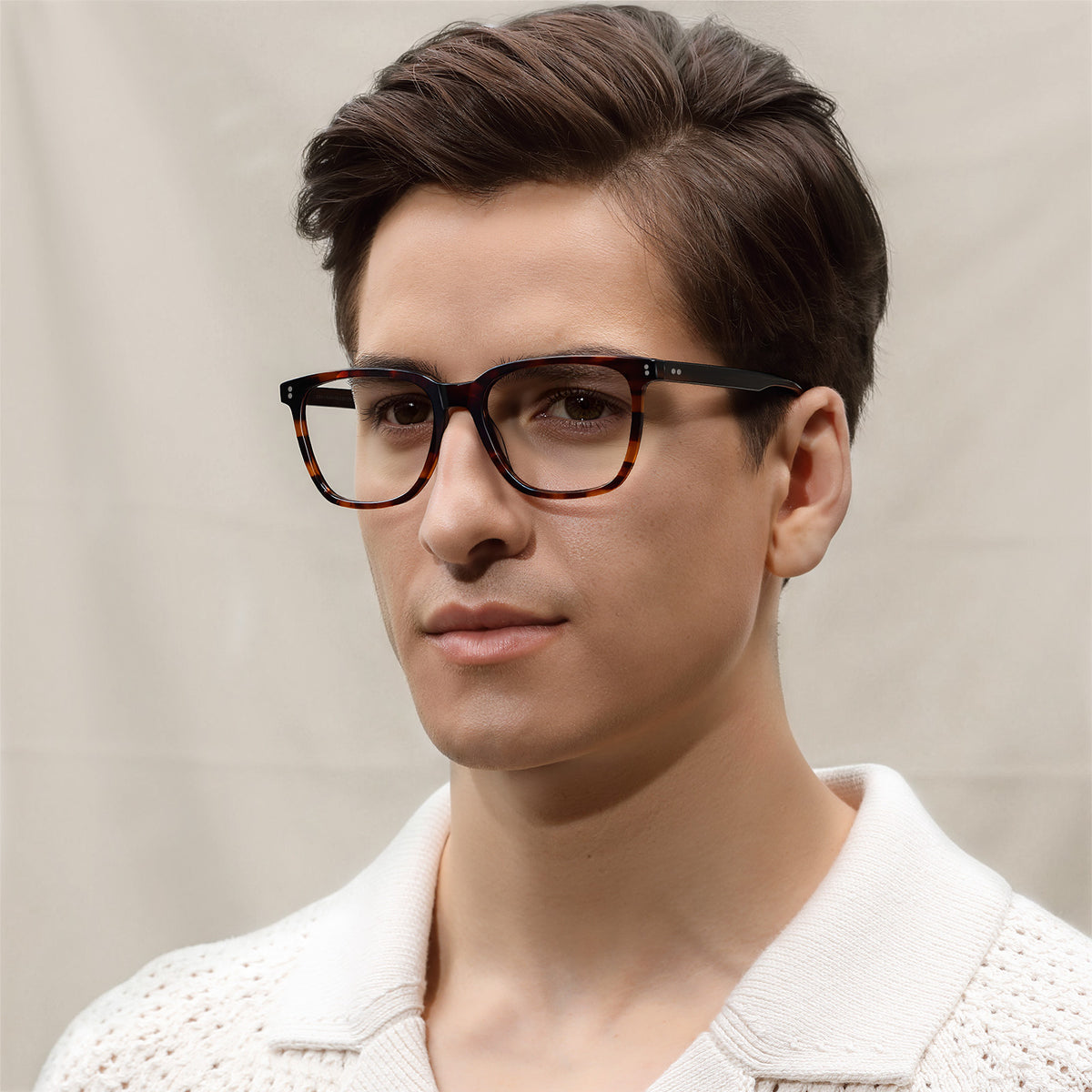 carfia-eyeglasses-brown-eye-glass-versatile-classic-glasses-men-model