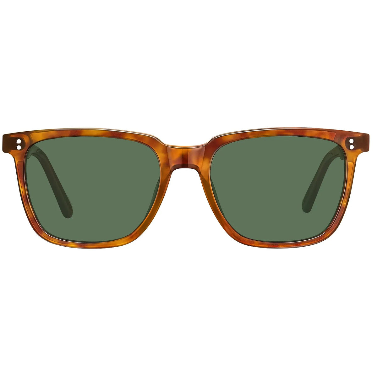 Carfia Kenosha CA5354L16 Tortoise Acetate Wayfarer Polarized Sunglasses for Men, Front View