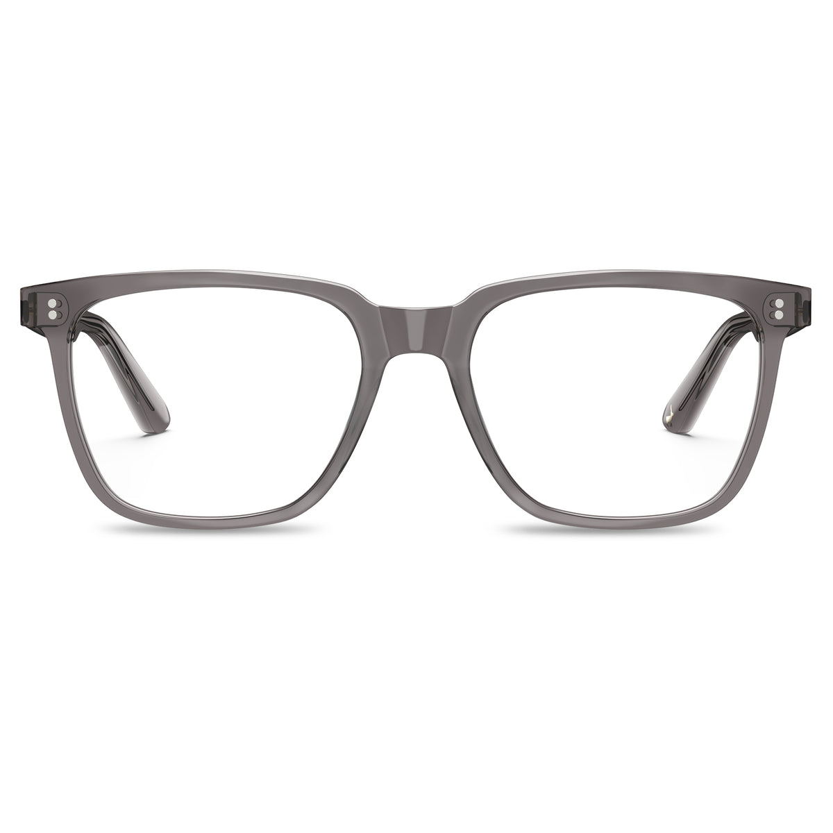 translucent-light-grey-eyeglasses- acetate-eyewear- classic -glasses-vedio