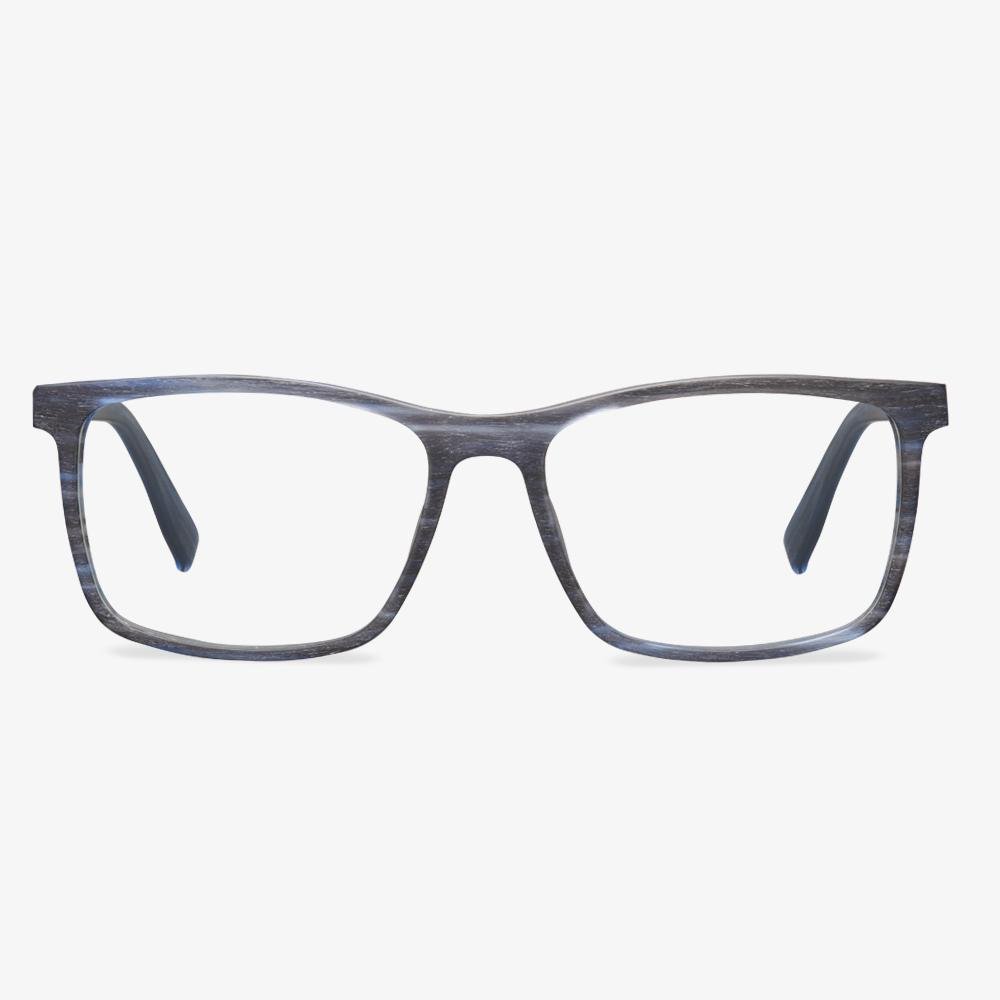 Blue Striped Glasses- Quennel | KoalaEye