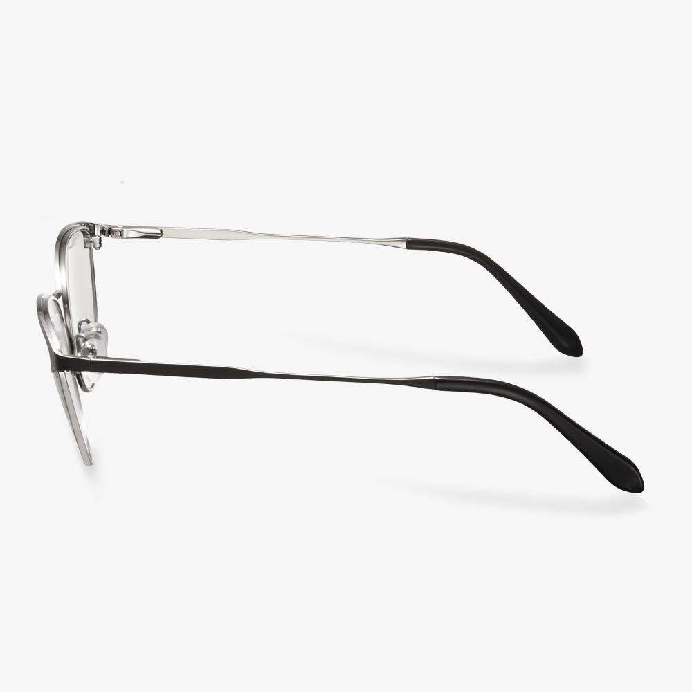 Silver Metal Cat-Eye Frame - Stella | KoalaEye