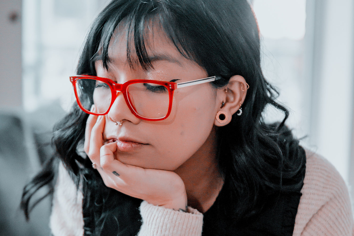 Glasses for round nose shop