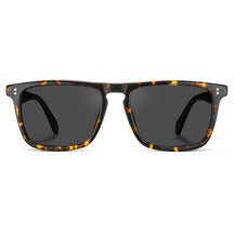 Carfia Shelton-C04-RX Tortoise Acetate Square Eyeglasses for Men, Front View