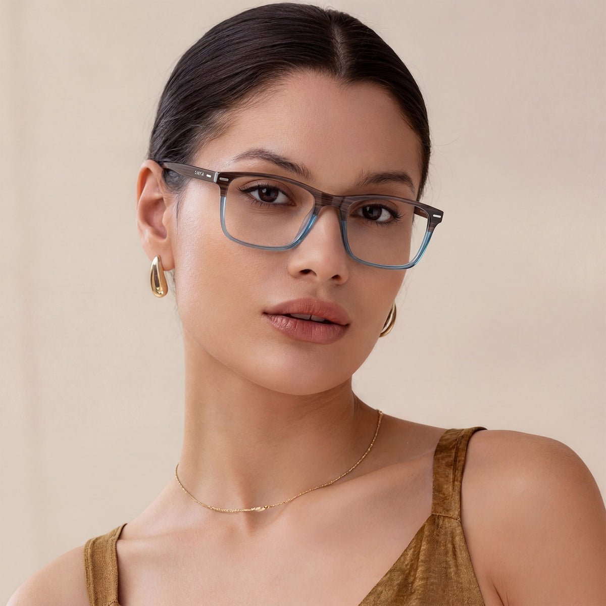 Italian acetate  brown-blue tortoiseshell prescription,-blue light unisex  designer eyewear  women lifestyle