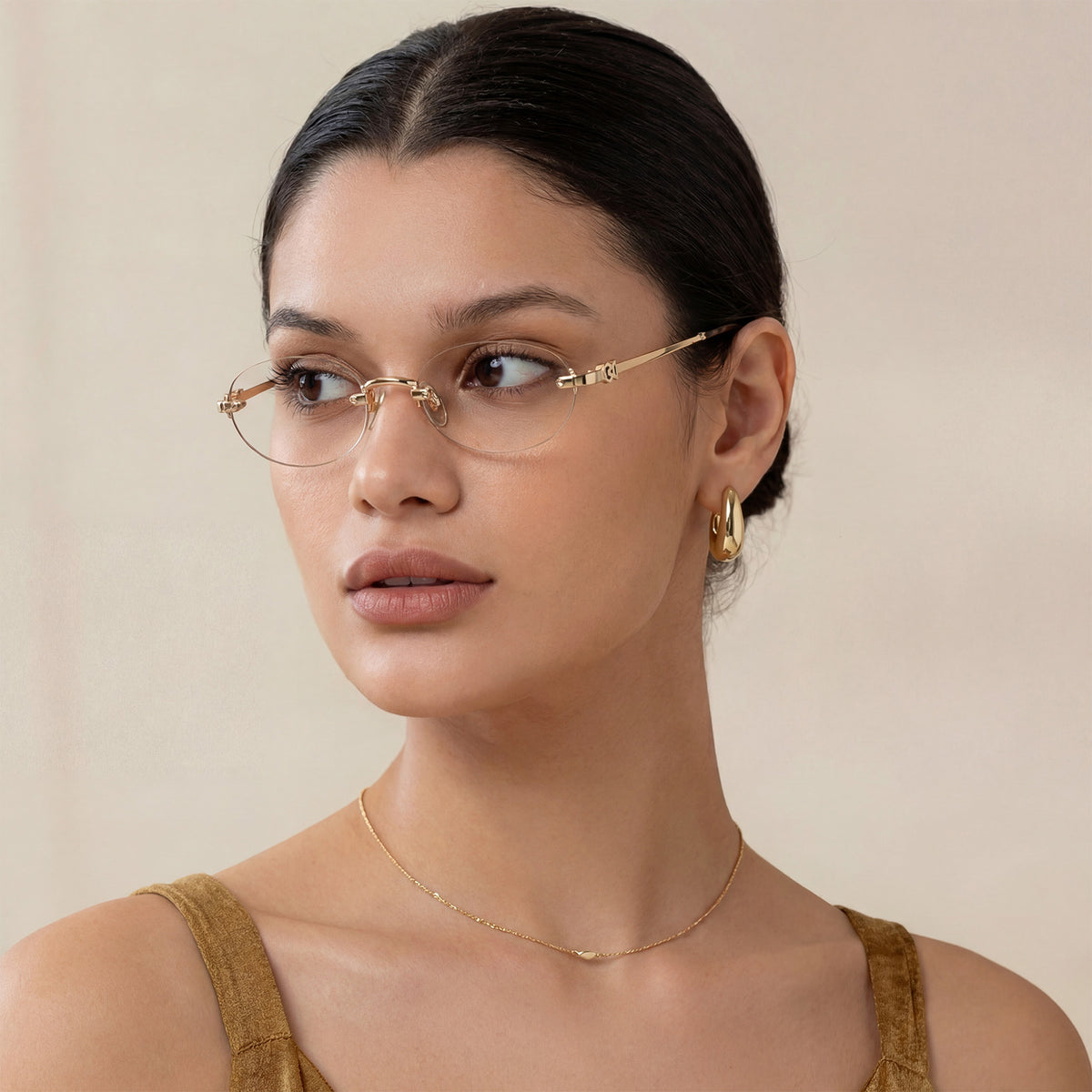 carfia-Bonterey-FC04-metal-oval-eyeglasses-prescription-blue-light-Italy-designer-eyewear-women-model