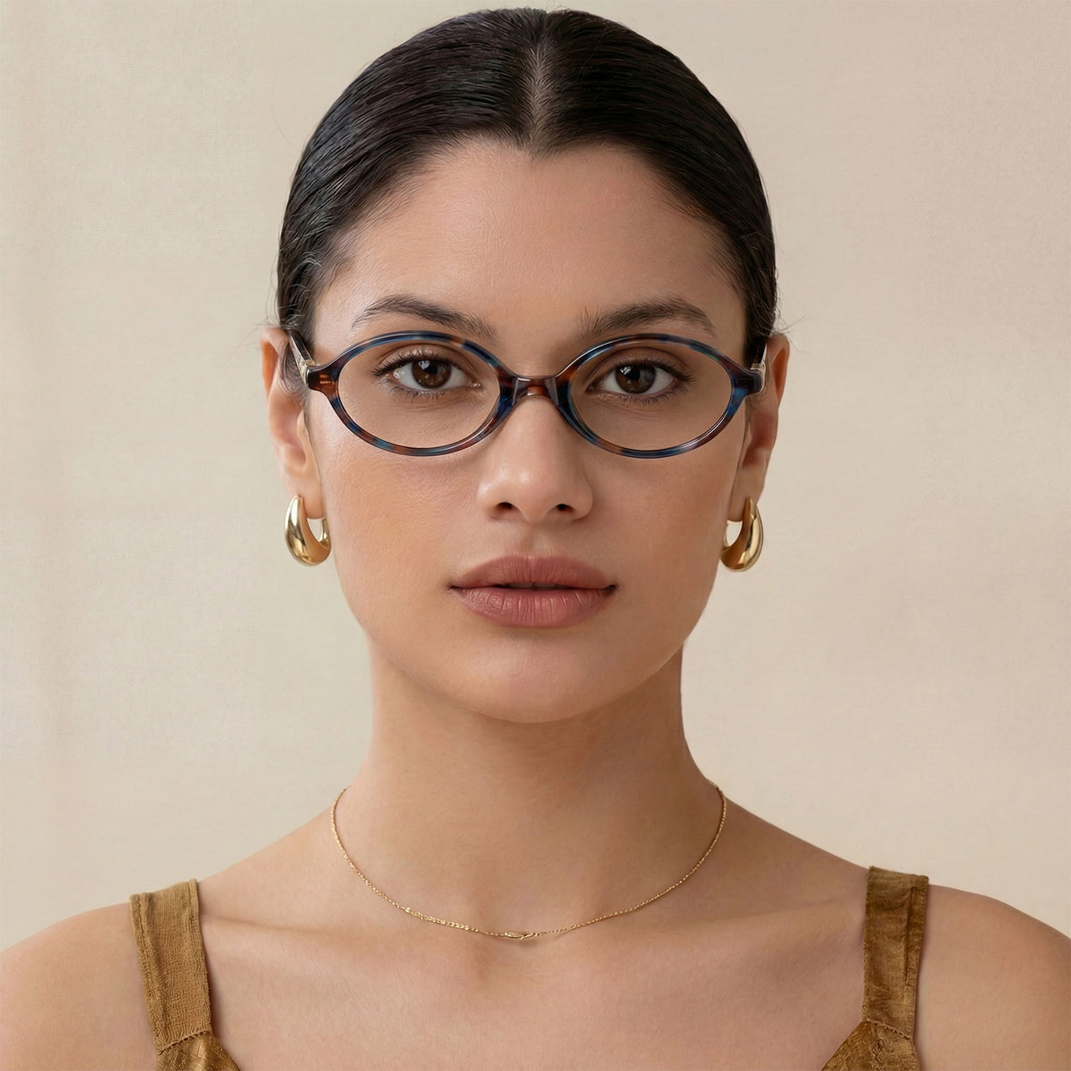 Carfia prescription glasses Women's Oval Acetate Glasses Italian Design Tortoiseshell Lightweight Eyeglasses-women-lifestyle