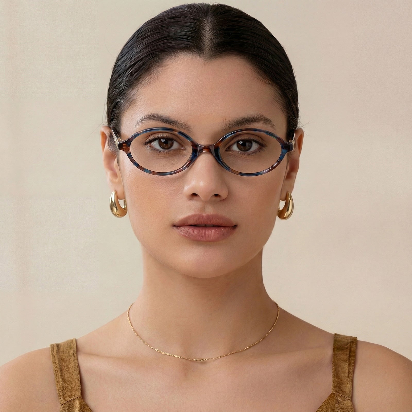 Carfia prescription glasses Women's Oval Acetate Glasses Italian Design Tortoiseshell Lightweight Eyeglasses-women-lifestyle