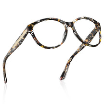 Carfia Barrie-FC08 Tortoise Acetate Eyeglasses for Women, Side View