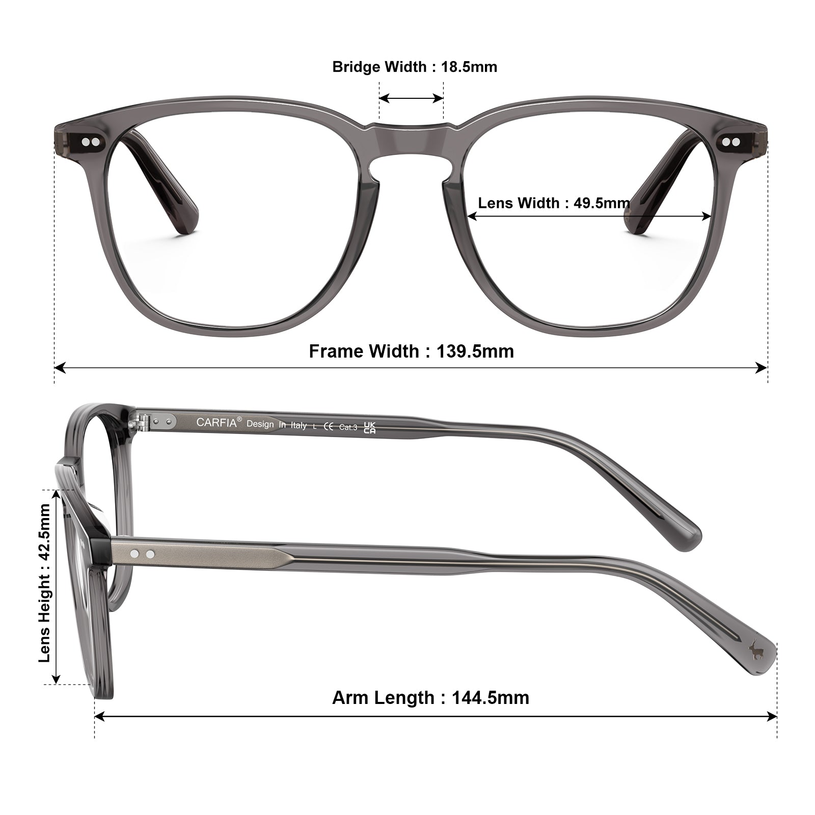downey-gray-optical-frames-ca5285-fl09-size
