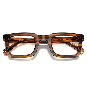 Arnect Square Tortoiseshell carfia prescription Eyeglasses Timeless Style Meets Italian Craftsmanship flod