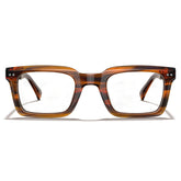 Arnect Square Tortoiseshell carfia prescription Eyeglasses Timeless Style Meets Italian Craftsmanship front