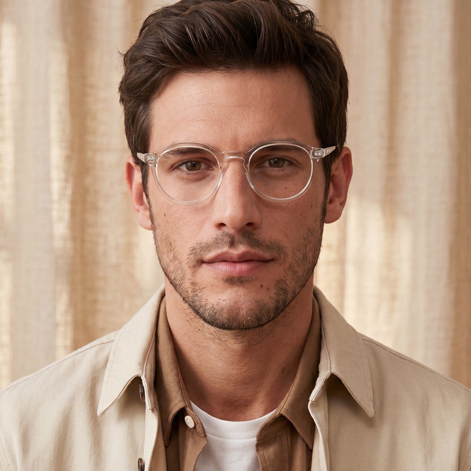 Eyeglasses Italian-Inspired fly men clear glasses