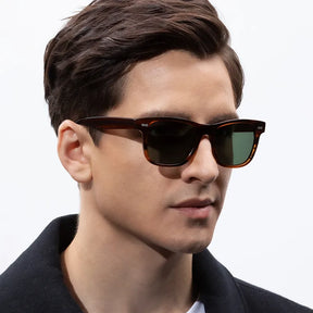 Eugene-Swirl Frame Green #CA2301