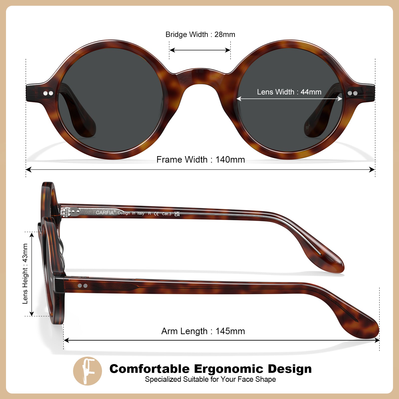 Retro-Tortoiseshell #CA2501