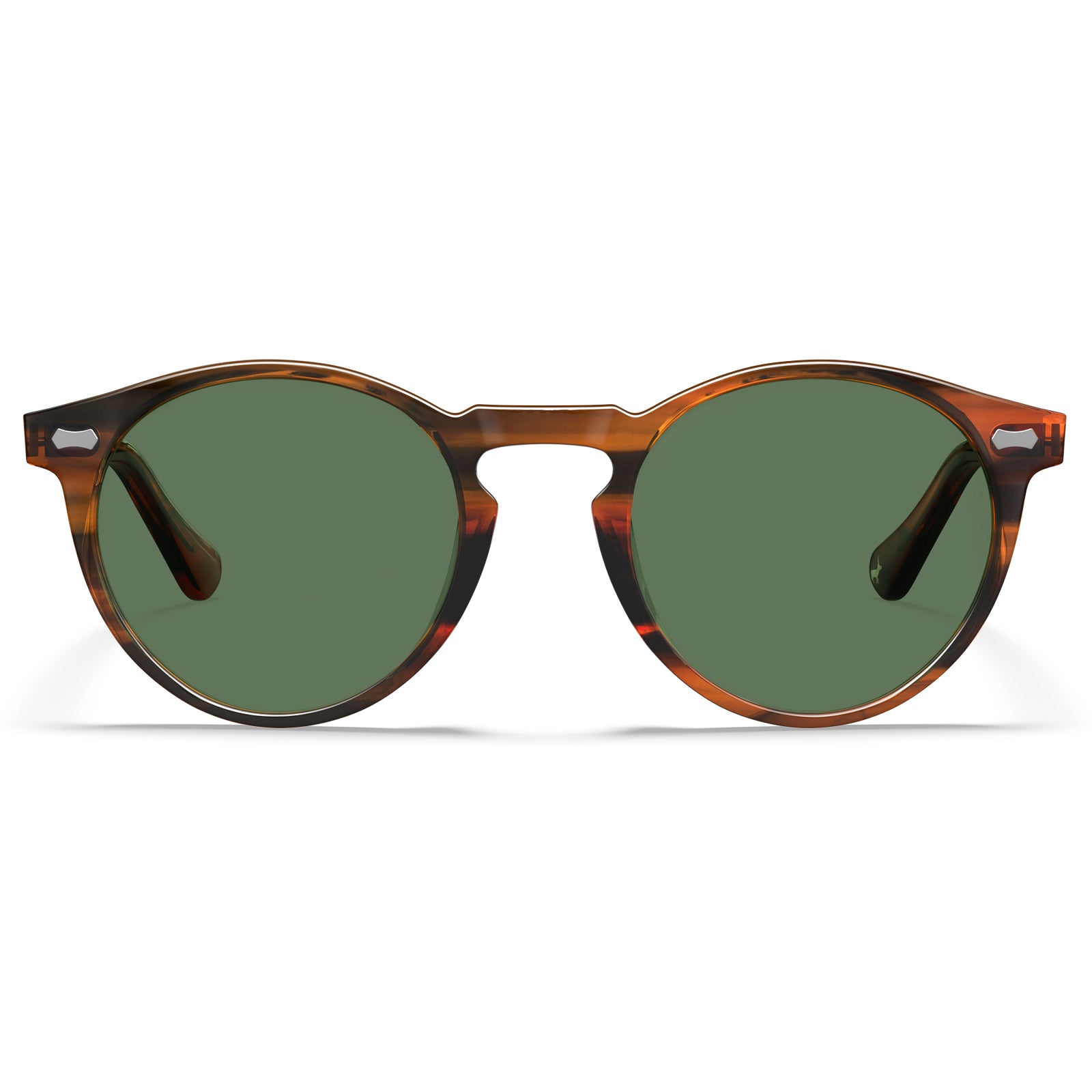 Frank - Tortoiseshell Frame with Grey Lenses