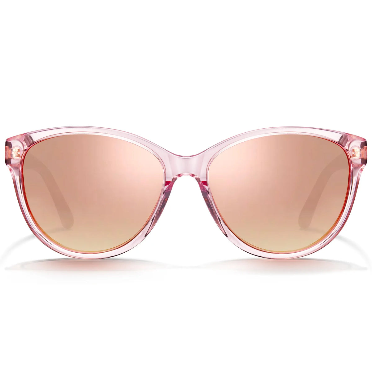 Women\'s Pink Mirrored Cateye Sunglasses Polarized UV Protection Italy Acetate Women main image 2