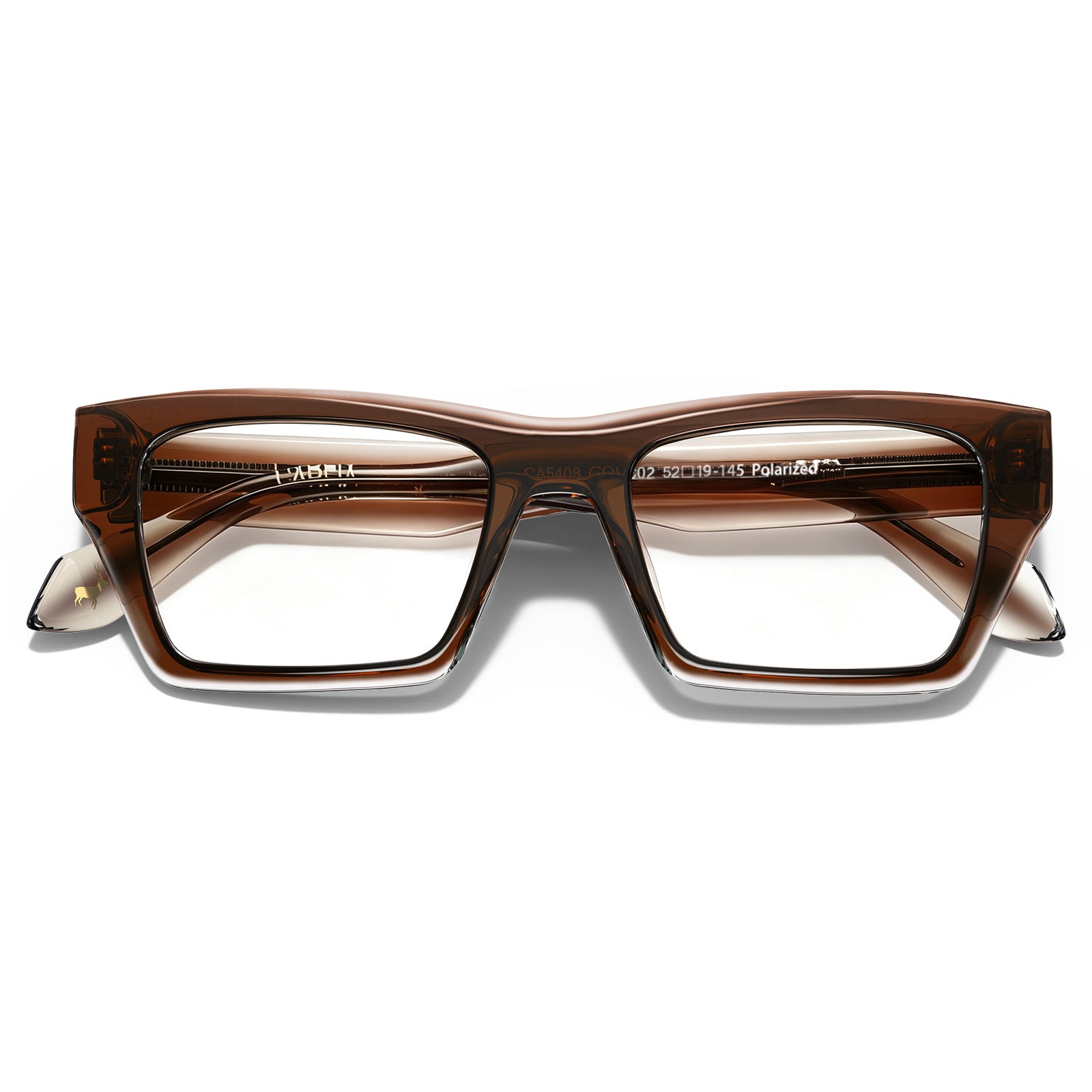 Carfia Prescription Eyeglasses Brown Italian Acetate Frames For Women eyewear fold