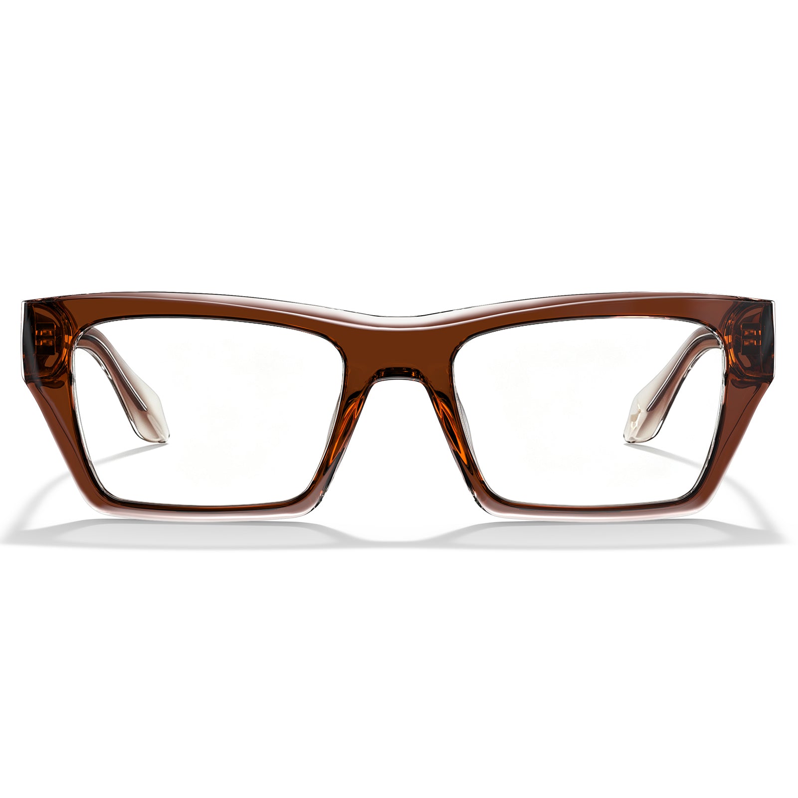 Carfia Prescription Eyeglasses Brown Italian Acetate Frames For Women eyewear front