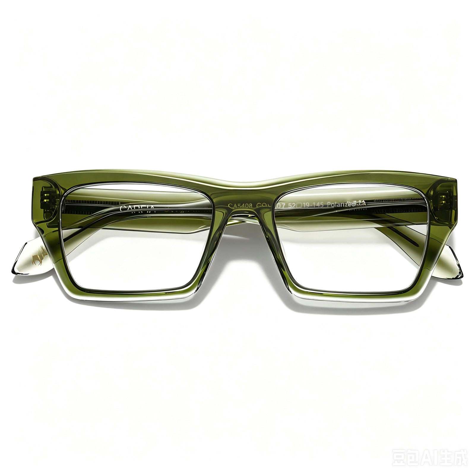 carfia Prescription Eyeglasses green Italian Acetate Frames For Women fold