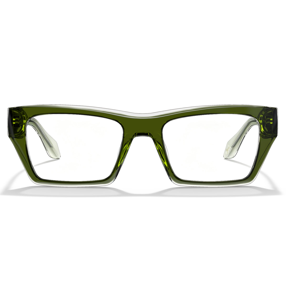carfia Prescription Eyeglasses green Italian Acetate Frames For Women front