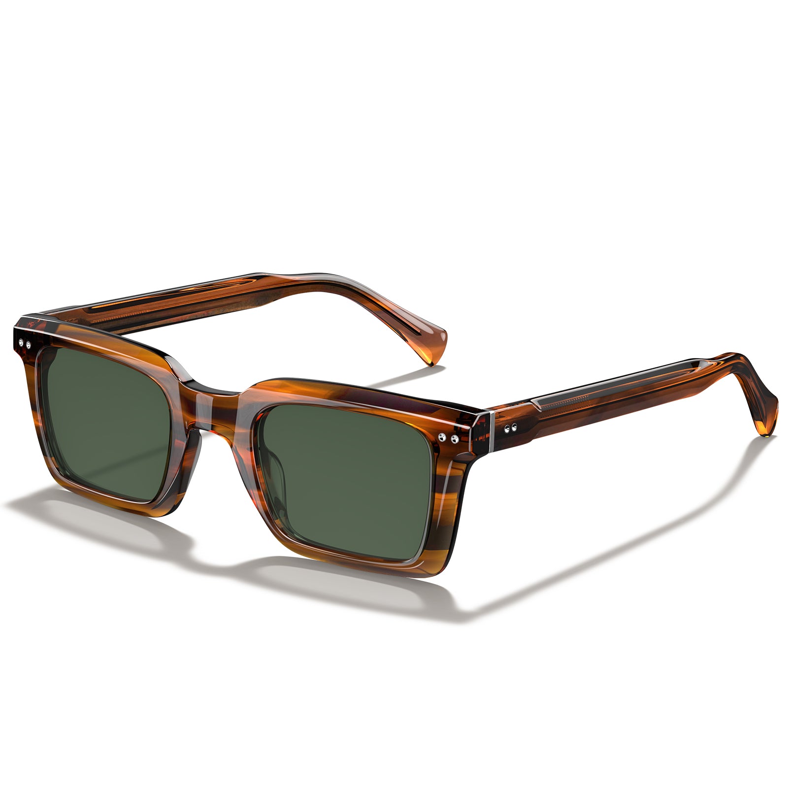 RX Sunglasses for Men – UV400 Polarized Eyewear Frame  CARFIA angle