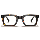 Arnect Square Tortoiseshell Eyeglasses Italian Acetate Prescription Frames front