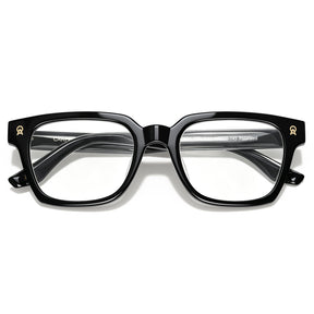 carfia Premium Italian Acetate Eyeglasses Timeless Black Frame Design fold