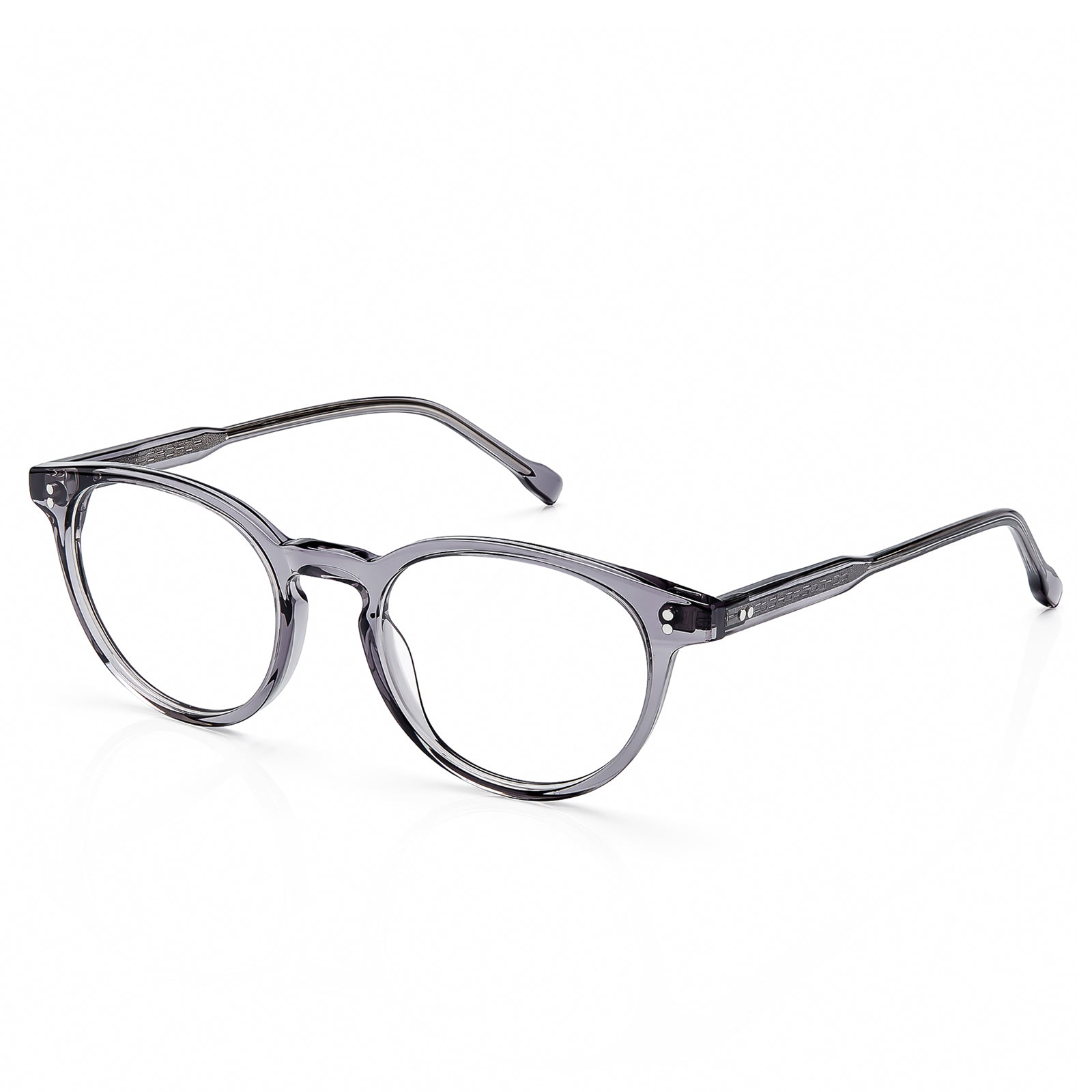 CARFIA  Crystal Clear Acetate Eyeglasses Italian-Inspired  glassees clear new fashion angle