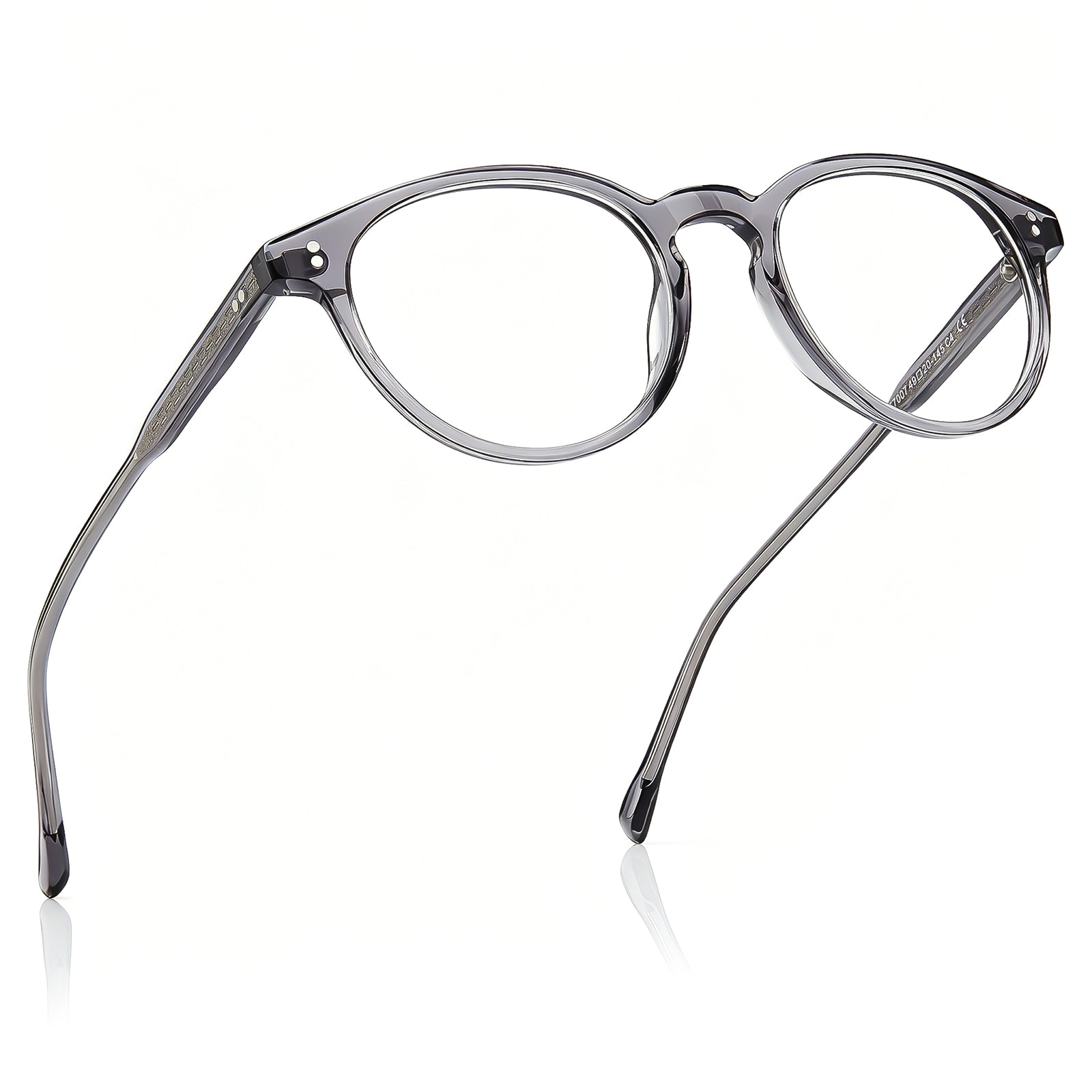 CARFIA  Crystal Clear Acetate Eyeglasses Italian-Inspired  glassees clear new fashion fly