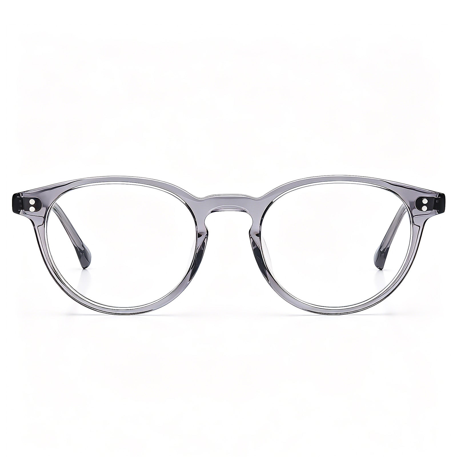 CARFIA  Crystal Clear Acetate Eyeglasses Italian-Inspired  glassees clear new fashion front