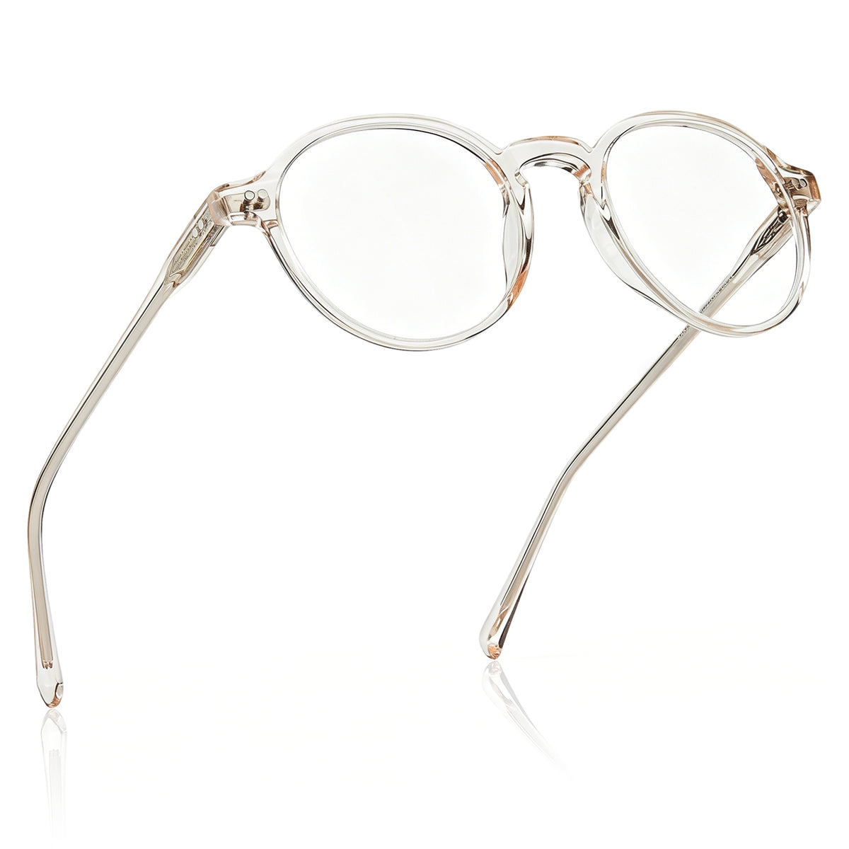 CARFIA Finco FC03 – Crystal Clear Acetate Eyeglasses Italian-Inspired fly men glasses