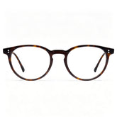 CARFIA Finco FC03 – Crystal Clear Acetate Eyeglasses Italian-Inspired tortoise glassees front