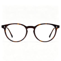 CARFIA Finco FC03 – Crystal Clear Acetate Eyeglasses Italian-Inspired tortoise glassees front
