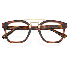 CARFIA Queen Tortoiseshell Acetate Eyeglasses Double Bridge Women's Frames new fashion flod