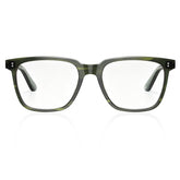 Carfia Kenosha-FL07 Green Acetate Eyeglasses, Front View