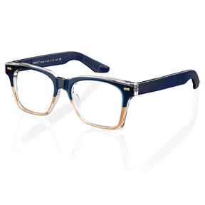 Carfia Men's Large Eyeglasses Italian Design Frame Blue Light Blocking Eyewear angle