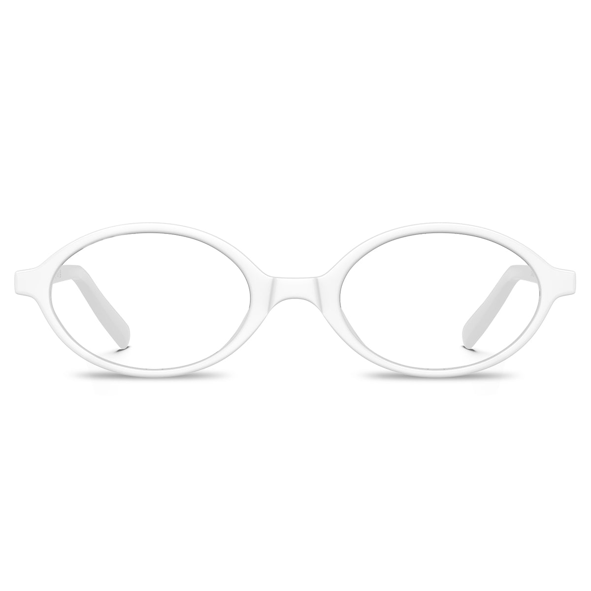 Carfia eyeglasses Women's designer frames Oval White Acetate Glasses Italian Design Lightweight Eyeglasses