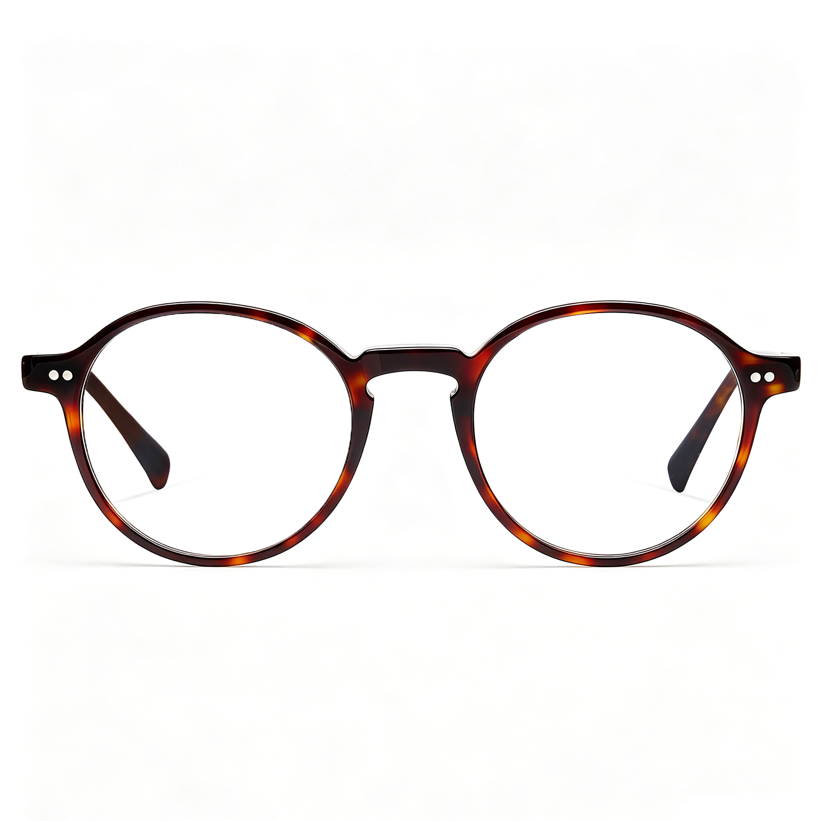 Compatible with single-vision, bifocal, and progressive lenses carfia eyeglasses front