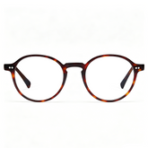 Compatible with single-vision, bifocal, and progressive lenses carfia eyeglasses front