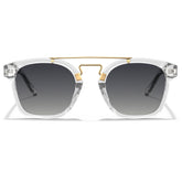 Retro Polarized Sunglasses Womens UV400 Premium Square Acetate Shades Carfia